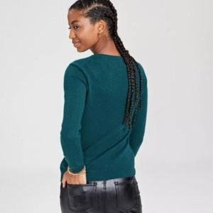 Charter Club Womens 100% Cashmere Crewneck Sweater In Regular & Petites …